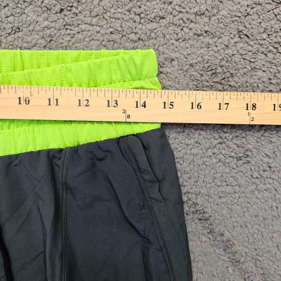 Road Runner Sports Pants Womens Size Medium Black Green Athletic Training‎ Pant - Picture 2 of 8